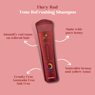 Fiery Red Tone Refreshing Shampoo