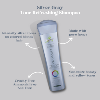 Silver Gray Tone Refreshing Shampoo