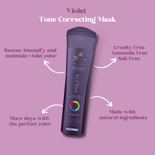 Violet Tone Correcting Mask